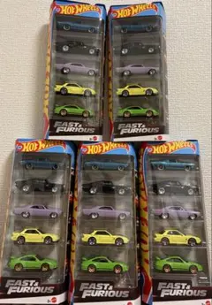 ホットウィール ワイルドスピード 5台セット×5パックのサムネイル