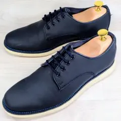 コールハーン 25.0cm プレーン シューズ ネイビー グランド Z377