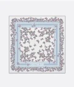 Dior ディオール 未使用 2025 新作スカーフ 蝶 シルク 定価8.3万円