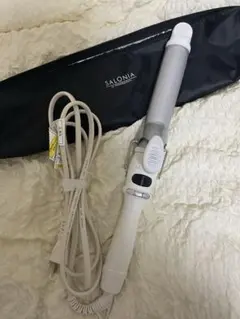 SALONIA カールヘアアイロン 32mm ホワイト