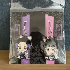 鬼滅の刃 ラバーストラップ　 胡蝶 しのぶ　栗花落カナヲ