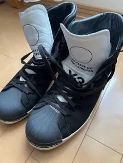 ワイスリー Y-3 HAYWORTH ハイカットスニーカー 黒 28.5cm - メルカリ