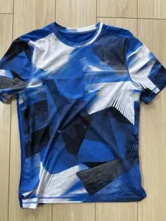 お洒落なReebok Blue Graphic T-Shirのサムネイル