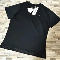 【新品】1PIU1UGUALE3 RELAX／裾刺繍ロゴTシャツ カットソー Lのサムネイル