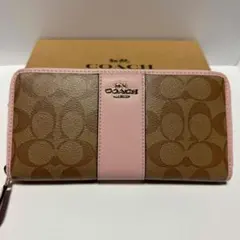 コーチ COACH 長財布 F54630 ピンク 新品未使用