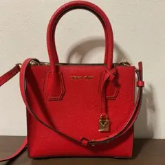 ☆開店セール☆未使用品 美品 マイケルコース レザー マーサー ロゴ 2WAY②