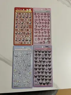 正規品　ボンボンドロップシール　ミニ　 サンリオ　4枚セット