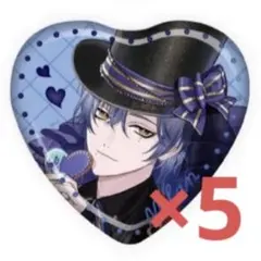 Melty Valentine ミラン・ケストレル 缶バッジ バレンタイン