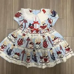 shirleytemple ティーカップうさぎ　ワンピース 90センチ