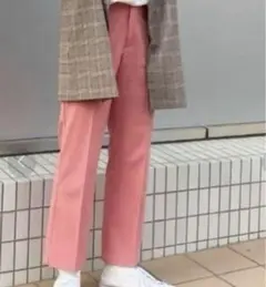 ジーナシス　スラックス　イージーパンツ