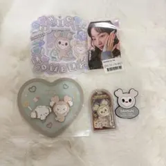 TWICE ダヒョン　チョコがけボーロ　コースター　など　5点セット