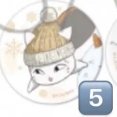 専用 夏目友人帳 冬のあったかフェア ニャンコ先生 缶バッジ 5個