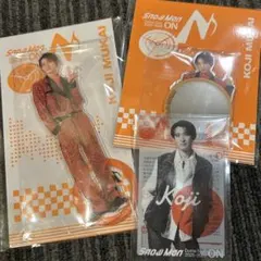 SnowMan ON 向井康二　アクリルスタンド 　クリアステッカー　ミラー