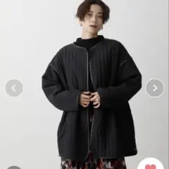 キルティング ビッグ ジャケット