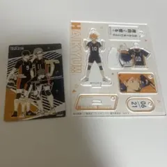 ハイキュー烏野高校日向翔陽 アクリルスタンド、キーホルダー、カード