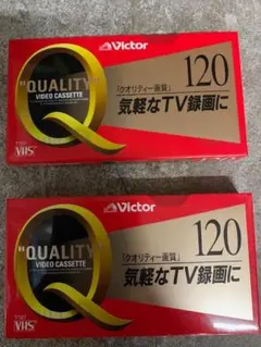 T-120QDK　録画用テープ　2本セットのサムネイル