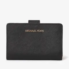 MICHAEL KORS ブラック 二つ折り財布