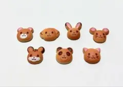 【シルバニアファミリー/美品】にぎやか赤ちゃんパン屋さんのパン7個セット