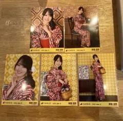 乃木坂46 生写真 真夏の全国ツアー2026 浴衣 5種コンプ 賀喜遥香