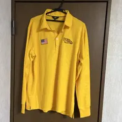 LOUDMOUTH イエロー 長袖ポロシャツ XL