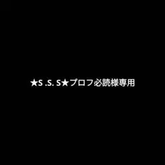 サリー プロフ必読様 専用 - メルカリ