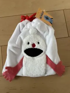 パペットスンスン サンキューマート　コラボ ノンノン　ふわふわ巾着