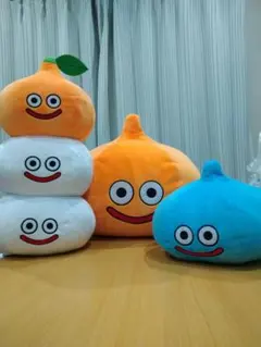 ドラゴンクエスト　AM　スライム　ぬいぐるみ　３個セット　かがみもち他