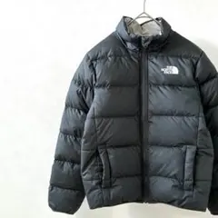 THE NORTH FACE ダウンジャケット リバーシブル ロゴプリント