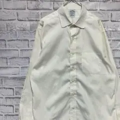 ブルックスブラザーズ長袖シャツ！　ホワイトM 909