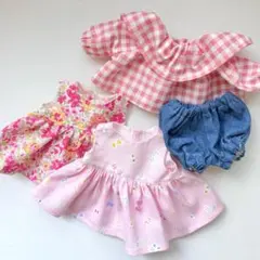 22ハンドメイド着せ替え服 メルちゃん ソランちゃん レミンちゃん