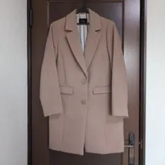 one way ベージュ チェスターコート　Мサイズ