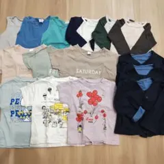 15枚セット　100cm　双子　三つ子　ユニクロ　無印　ZARA NOUS