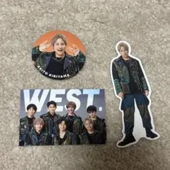 WEST. 桐山照史 ステッカー