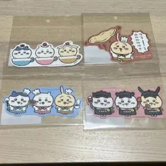 ちいかわカフェ　ゆるカットビッグステッカー