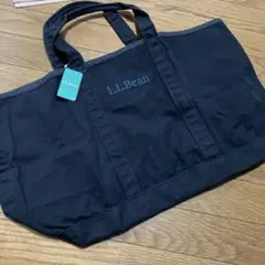 エルエルビーンLL Beanグローサリーコットントートバッグビックサイズ新品黒