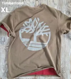 ​ティンバーランド 肉厚ビック Tシャツ ビッグシルエット 茶　XL