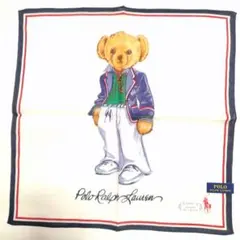 POLO RALPH LAUREN ポロベア くま ガーゼハンカチ【新品タグ付】