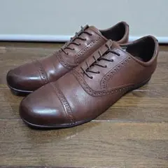 リーガル レザースニーカー ドレスシューズ ダークブラウン 24cm