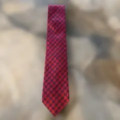 GUCCI ネクタイ レッド GG柄