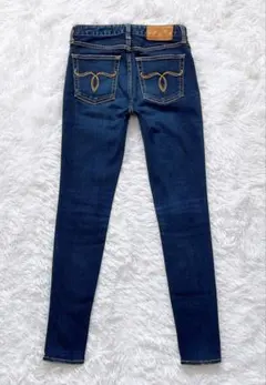 moussy WF Rebirth embroidery SKINNYストレッチ