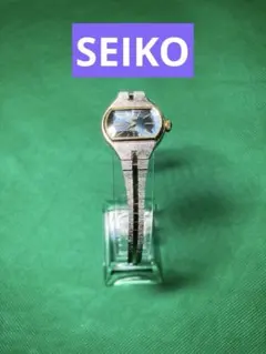 SEIKO セイコー レディース 腕時計 クォーツ シルバー ブルー文字盤