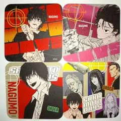 SAKAMOTO DAYS アートコースター 南雲与市 4点セット