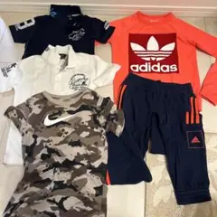 Gotcha ポロシャツ、adidasジャージ等　5枚セット　140-150のサムネイル