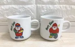 【希少!!最終値下げ!!即購入OK!!】ミキハウスペアマグカップ