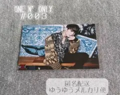 ONE N' ONLY 003 TETTA 関哲汰 生写真　1枚