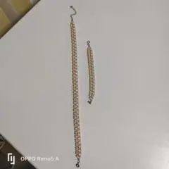 パール チョーカー ブレスレット セット