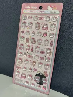 (正規品)ハローキティ BONBON DROP mini シール 48枚入り