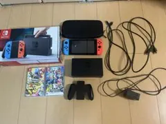 【付属品完品✨】Nintendo Switch 本体 スマブラ　マリパセット