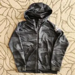 adidas 迷彩柄 フード付きパーカー