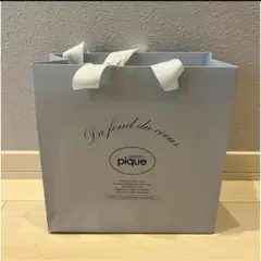 ジェラピケ ショップ袋 グレー